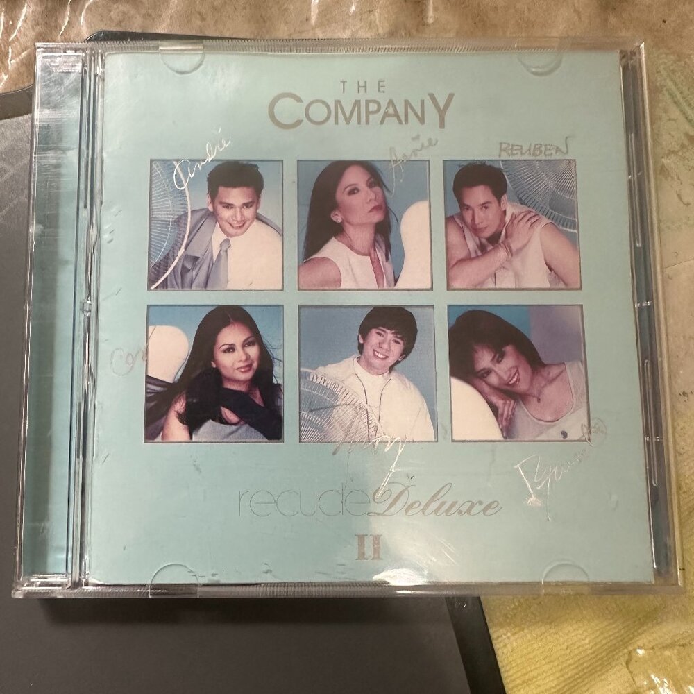The Company RecycleDeluxe II Autographed Signed 1999 BMG Musiko Records Philippi